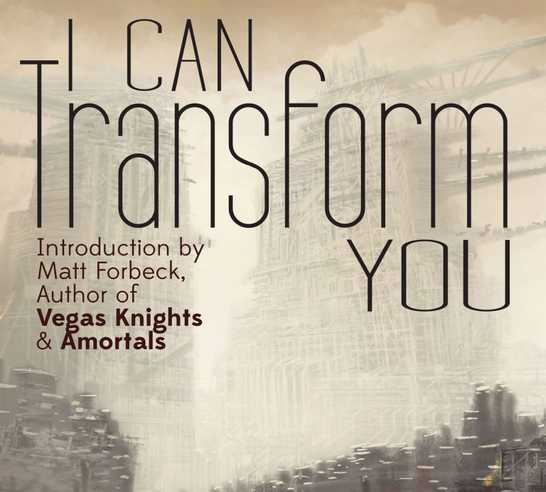 a book cover of i can transform you.