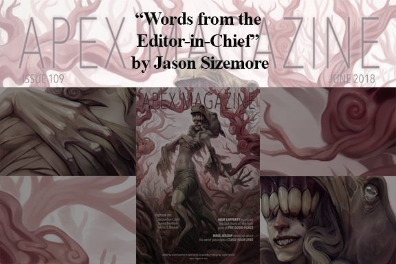 the cover of a book with an image of a demon.