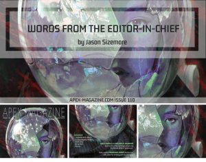 the cover of words from the editor - in - chief.