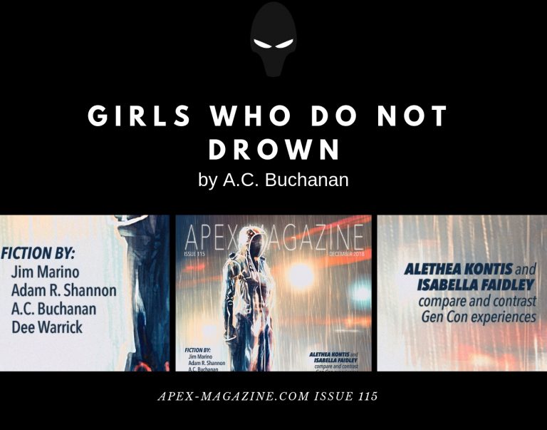 a movie poster with the title girls who do not drown.