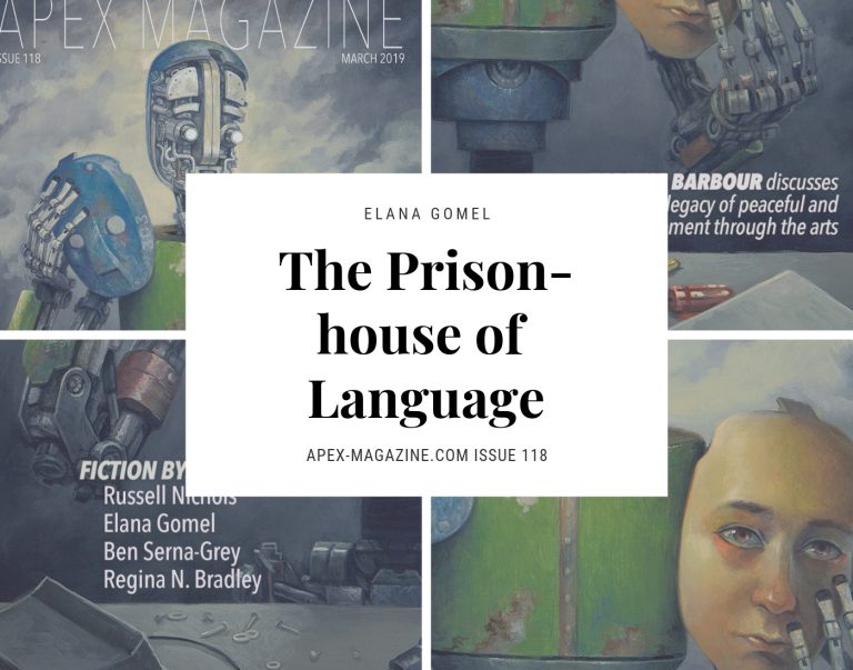 the cover of the magazine the prison - house of language.