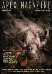a magazine cover with a dead person laying on the ground.