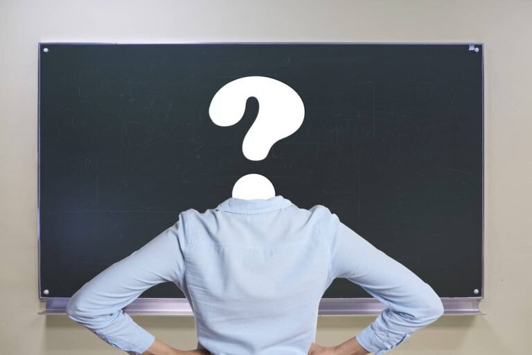 Headless question mark