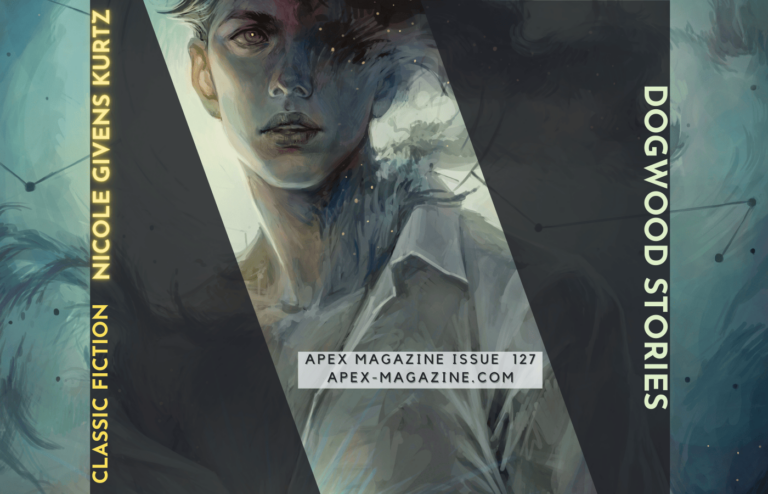 a cover of a magazine with an image of a woman.
