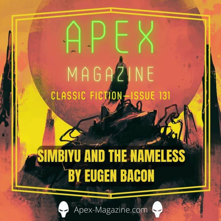 the cover of apex magazine with an image of a man on a motorcycle.