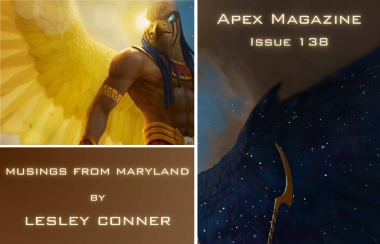 a book cover with a picture of an egyptian god.