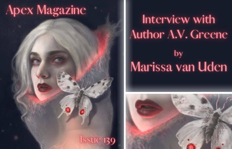 apex magazine interview with author av greene.