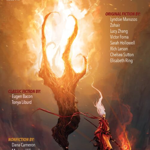 The cover of apex magazine.