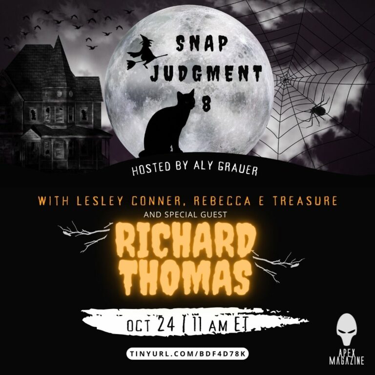 A flyer for the swap judgment with richard thomas.
