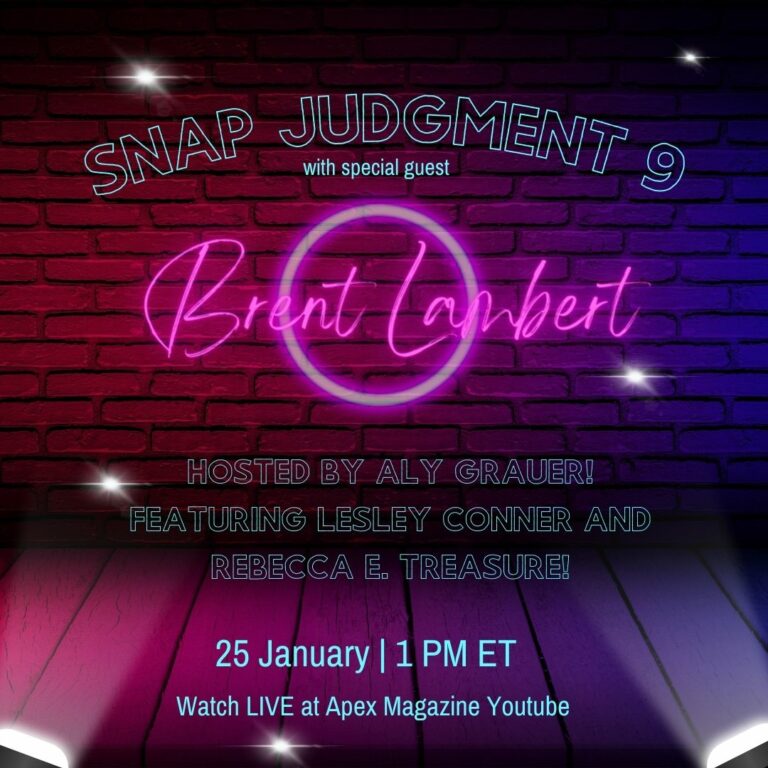 A flyer for snap judgment 9.