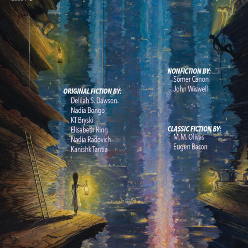 The cover of apex magazine.
